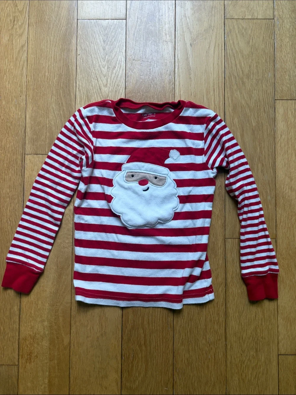 🎅Carter's Red & Green Santa Kids Pajama Set
